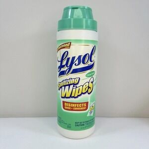 VTG 2001 Lysol Citrus Scent 35 Ct Wipes Unopened NOS Y2K Rare Collectible